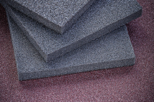 Изготовление плитки из резиновой крошки