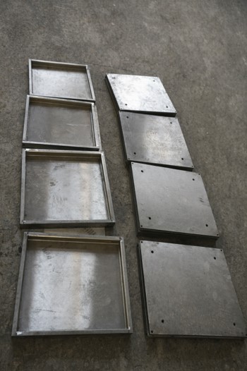 Пресс для вулканизации резиновой крошки XLB-D550 х 550 х 4 / 0.50MN