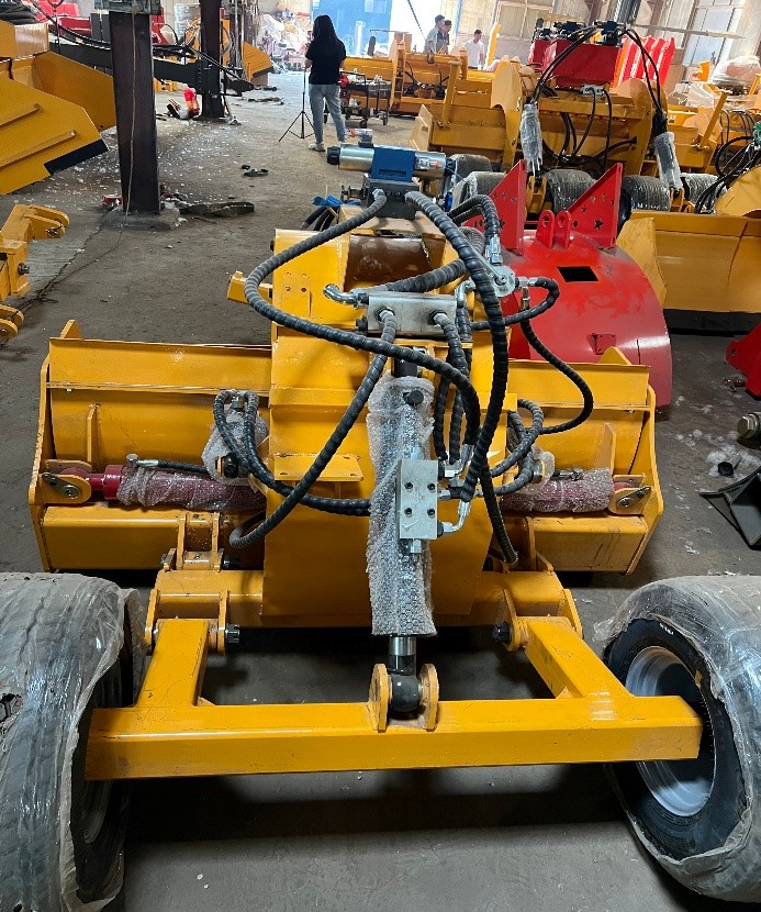 Планировщик грунта с лазерным управлением 12PW-250C