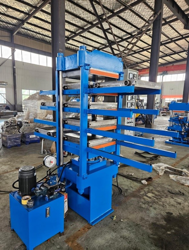 Пресс для вулканизации резиновой крошки ST-550*550/0.50