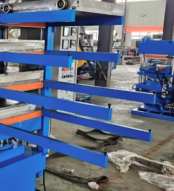 Пресс для вулканизации резиновой крошки ST-550*550/0.50