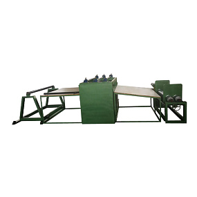 Линия для производства рулонных покрытий из резиновой крошки QGP-100